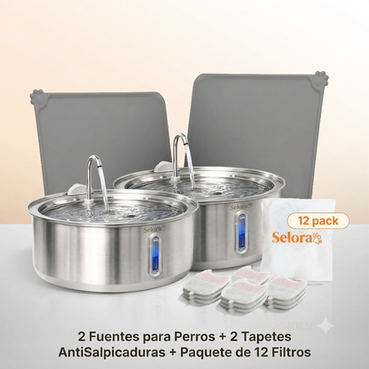 Fuente para Perros™ - Paquete Dúo Completo