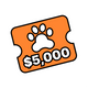Vale Veterinario de $5000
